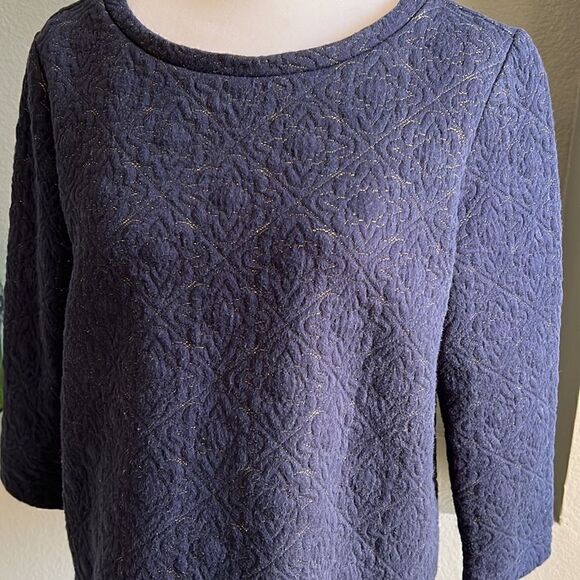 Ann Taylor Loft Quilted Sweater - Picture 2 of 5